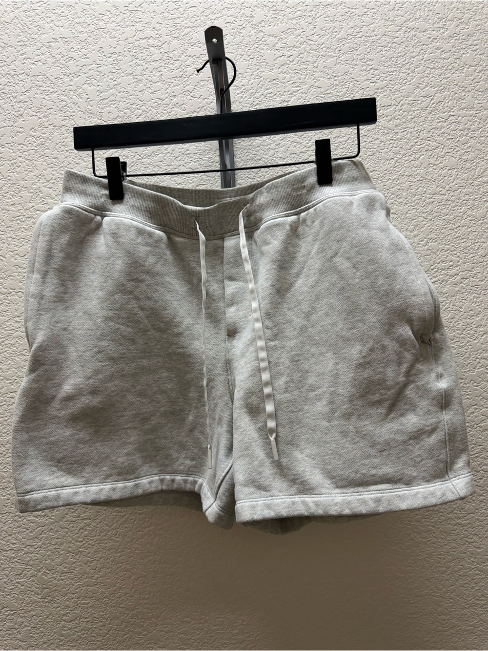 Men’s Lululemon Gray Sweat Shorts - 5 inch inseam